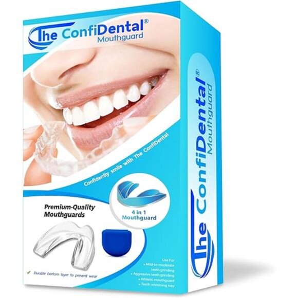 Pack of 4 Moldable Mouth Guard for Teeth Grinding Clenching Bruxism, Sport - Picture 8 of 8